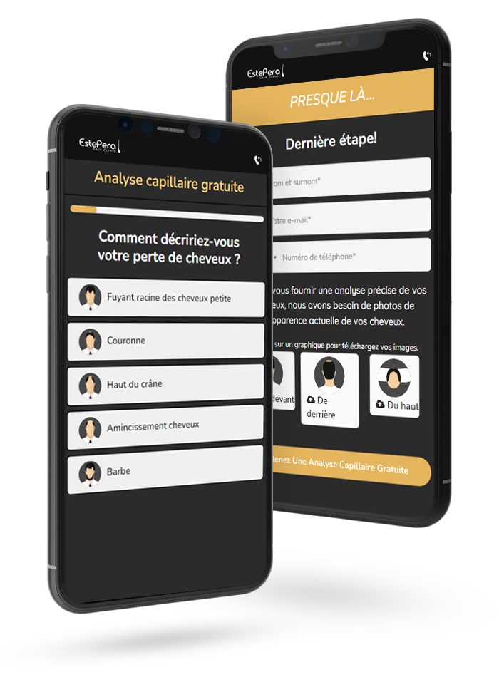 analyse de greffe de cheveux