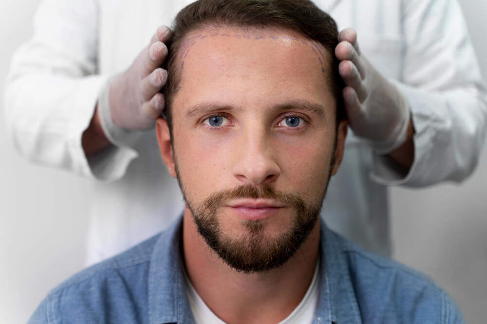 unshaven hair transplant